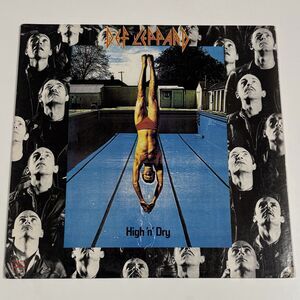 Def Leppard High N Dry Lp Shrink Mercury SRM-1-4021 RL Masterdisk 1981